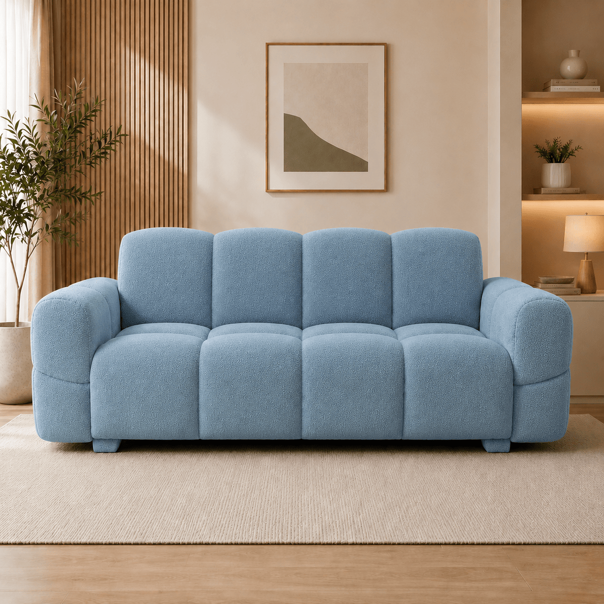 Lavise Cloudy 3 Seater Sofa - Lavise