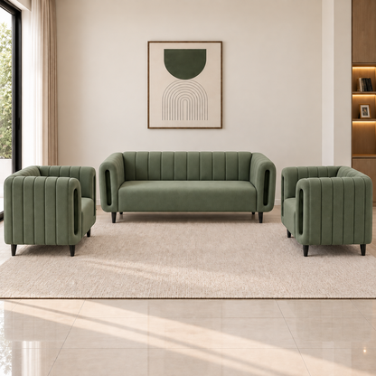 Lavise Cushion Arch 3+1+1 Sofa Set