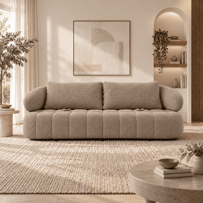 Lavise Siena 3 Seater Sofa with Extendable Backrest - Lavise