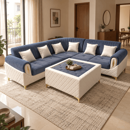 Lavise Royale L-Shaped Corner Sofa - Lavise