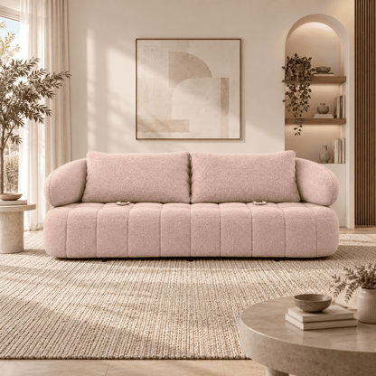 Lavise Siena 3 Seater Sofa with Extendable Backrest - Lavise