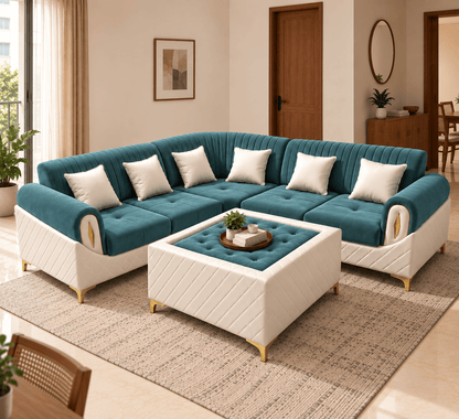 Lavise Royale L-Shaped Corner Sofa - Lavise