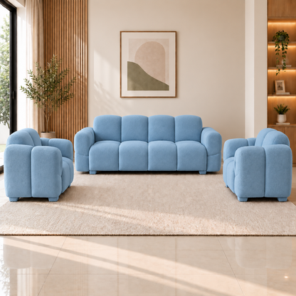 Lavise Cloudy 3+1+1 Sofa Set