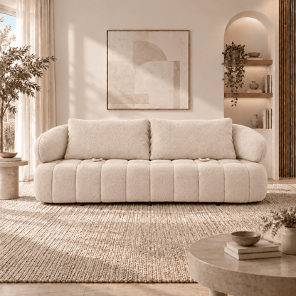 Lavise Siena 3 Seater Sofa with Extendable Backrest - Lavise