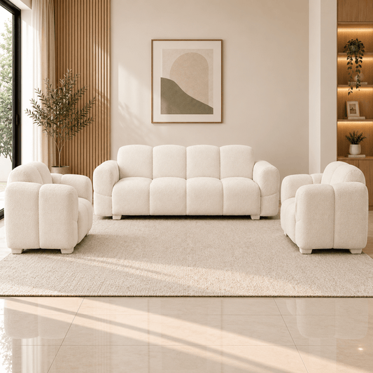Lavise Cloudy 3+1+1 Sofa Set - Lavise