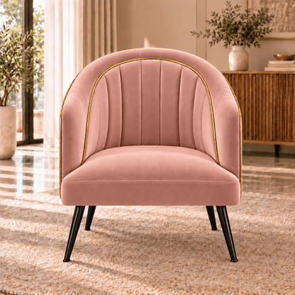 Lavise Opal Premium Upholstered Accent Chair