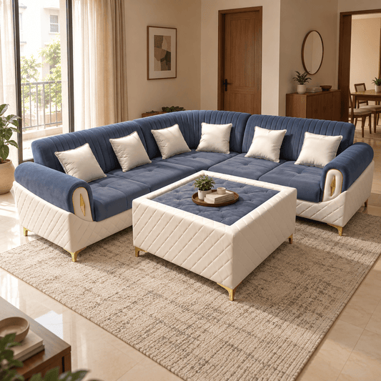 Lavise Royale L-Shaped Corner Sofa - Lavise