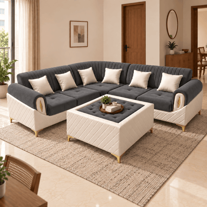 Lavise Royale L-Shaped Corner Sofa - Lavise
