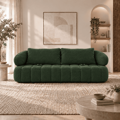 Lavise Siena 3 Seater Sofa with Extendable Backrest - Lavise