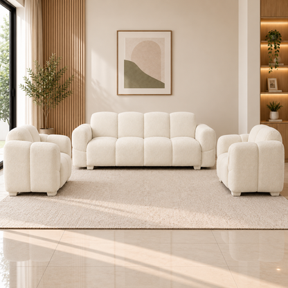 Lavise Cloudy 3+1+1 Sofa Set