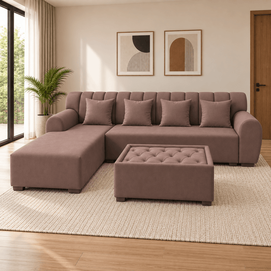 Lavise Cushioned Lounger Sofa - Lavise