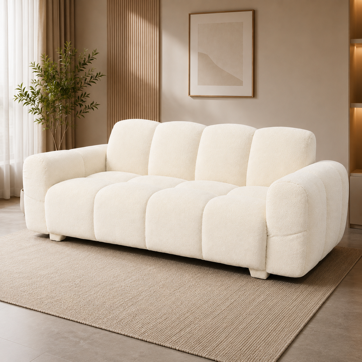 Lavise Cloudy 3 Seater Sofa