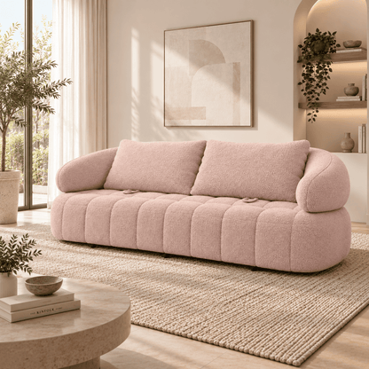 Lavise Siena 3 Seater Sofa with Extendable Backrest - Lavise