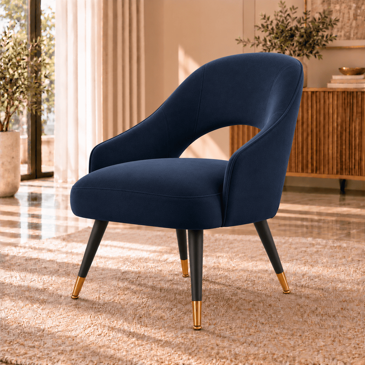 Lavise Celine Modern Accent Chair