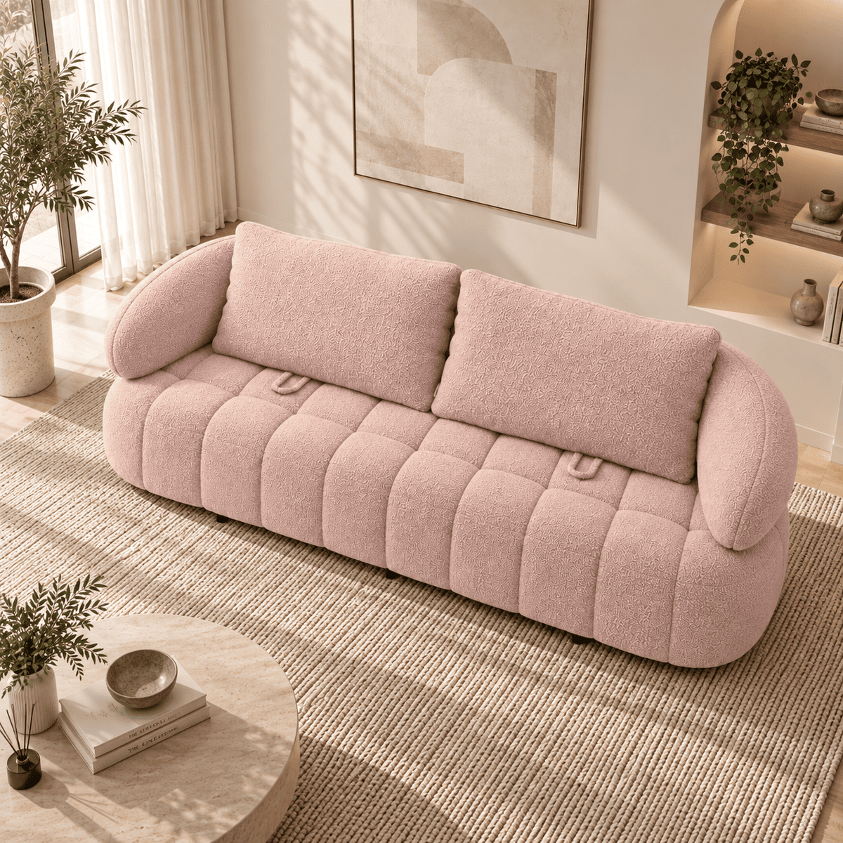 Lavise Siena 3 Seater Sofa with Extendable Backrest - Lavise