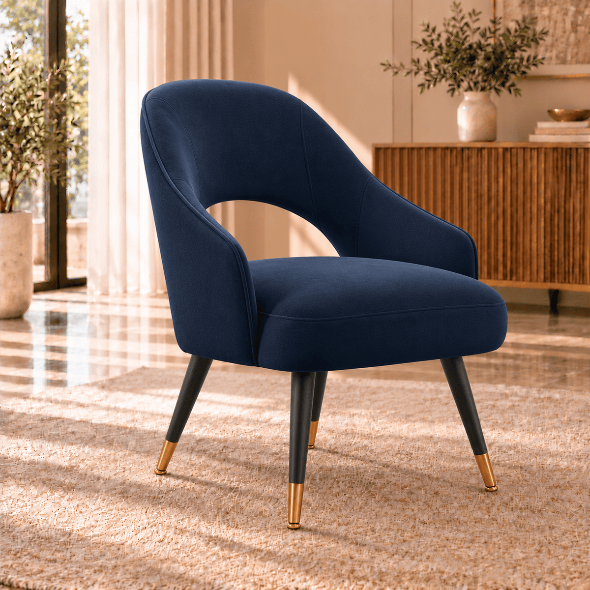 Lavise Celine Modern Accent Chair