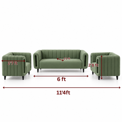 Lavise Cushion Arch 3+1+1 Sofa Set