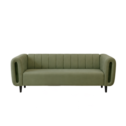 Lavise Curved Channel 3 Seater Sofa